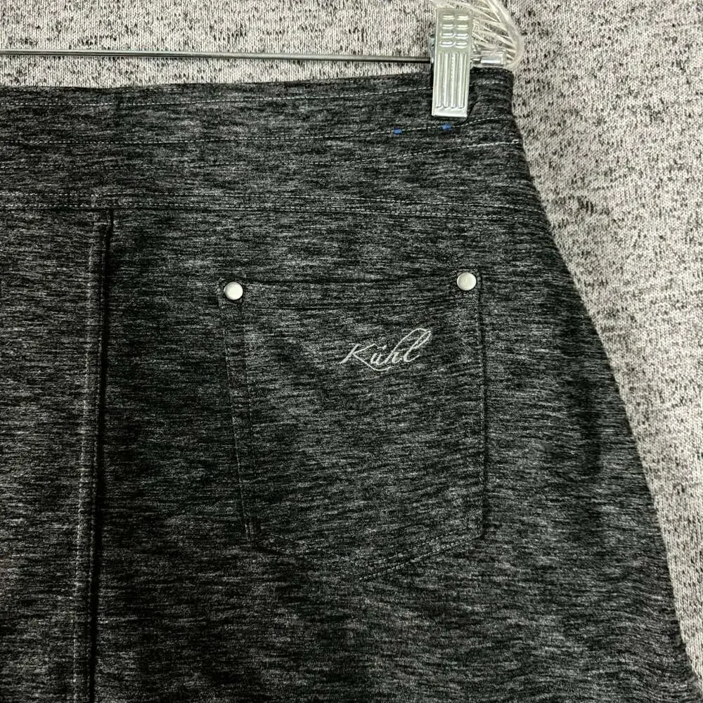 Kuhl Women's Size Medium Gray Nylon A-Line Lined Skort